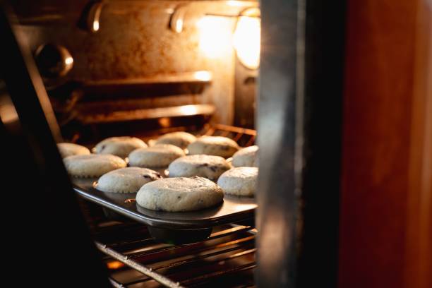 istock Baking cookies in the oven 2188011407