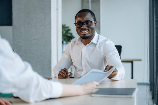istock Two business people are working together in the office 2188024356