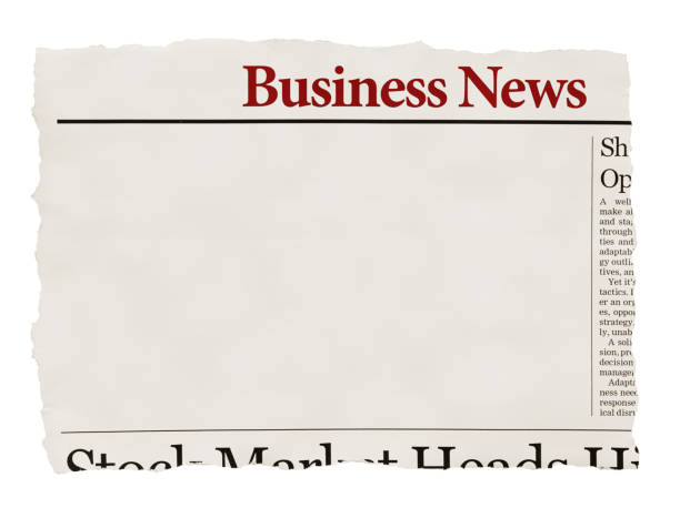 istock Business newspaper clipping with blank space for your copy 2188024758