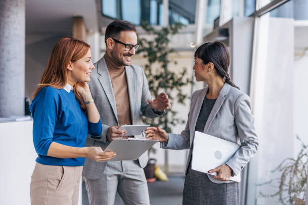istock Businesspeople developing new ideas and strategies 2188025491