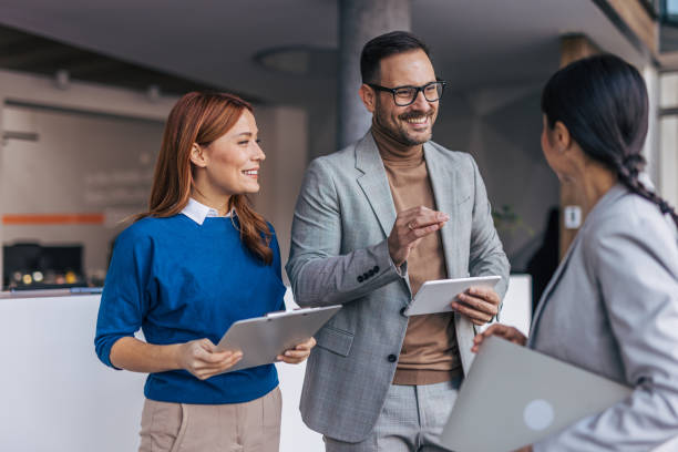 istock Businesspeople developing new ideas and strategies 2188025757