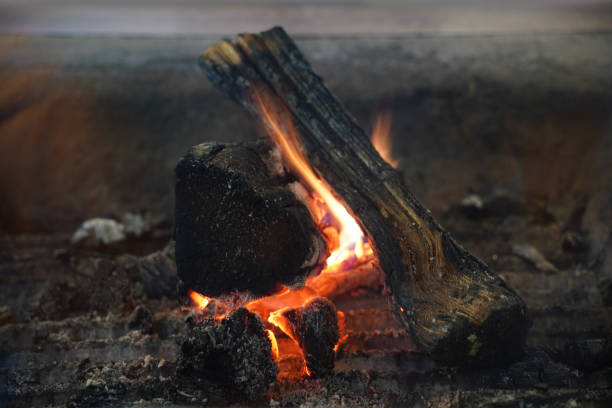 istock Close up of a campfire burning 2188028158