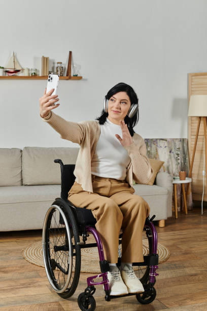 istock Embracing remote work and connection from a stylish home office 2188034007