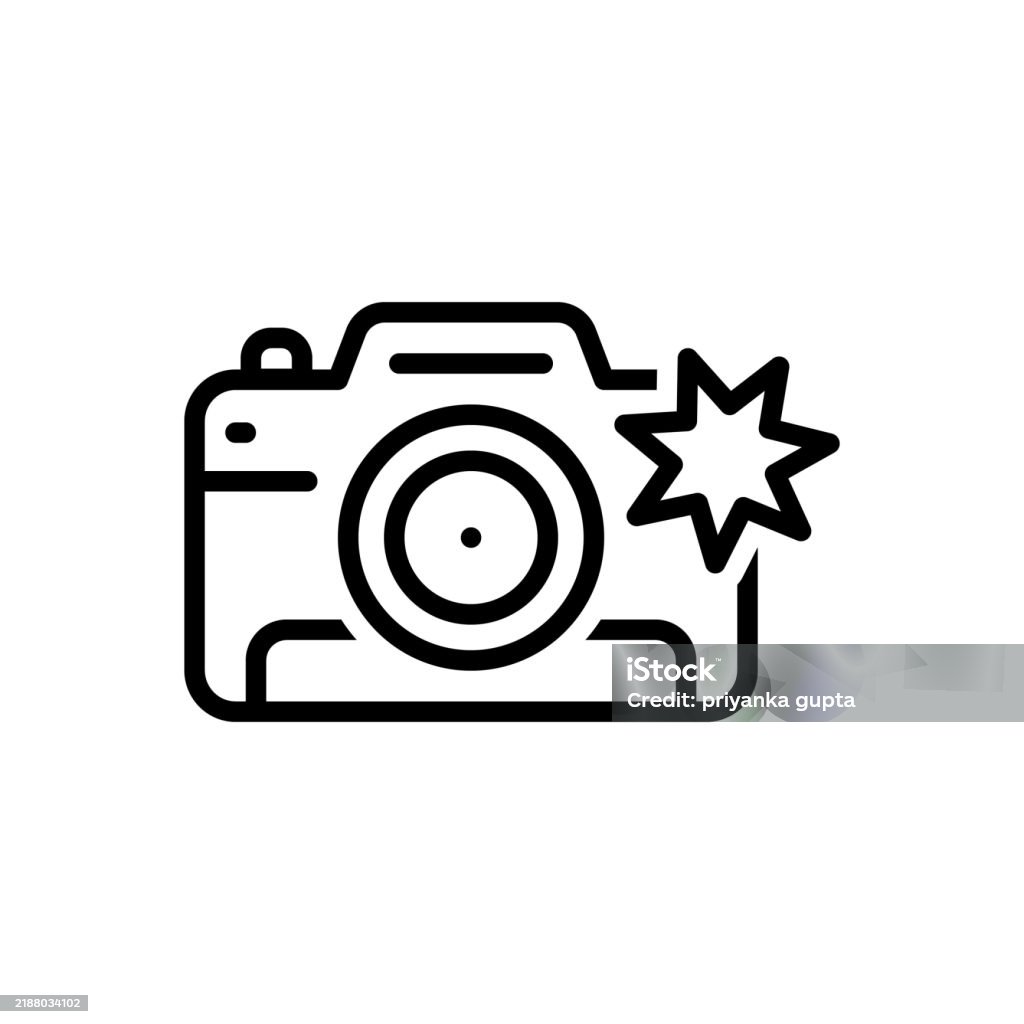 Camer Flash Sign Camera Flash Stock Illustration - Download Image Now - Camera Flash ...