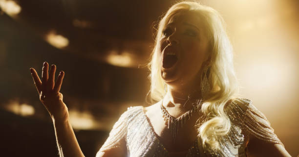 Legendary Soprano Enchants the Audience With Her Unmatched Vocal Range and Expressive Performance. Her Presence on Stage Is Majestic and Poignant, Leaving a Lasting Impression on All