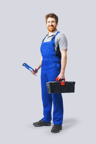 istock Full length portrait of a professional plumber 2188042425