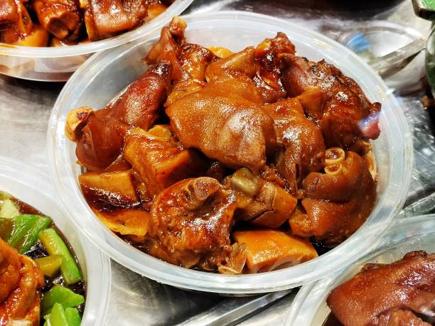 istock Braised Lotus Root & Pork Knuckle in Pot 2188046966