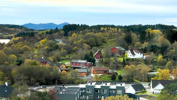 istock Scenic Bergen Cityscape with Majestic Mountain Backdrop 2188048915
