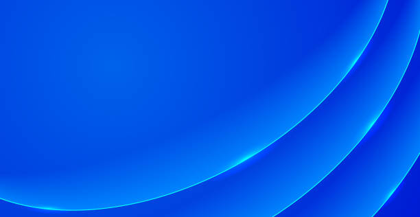 istock Neon Blue Lines Frame Background With Glowing Light. Luxury Wallpaper. Abstract Business Banner. Vector Illustration. Copy Space 2188049150