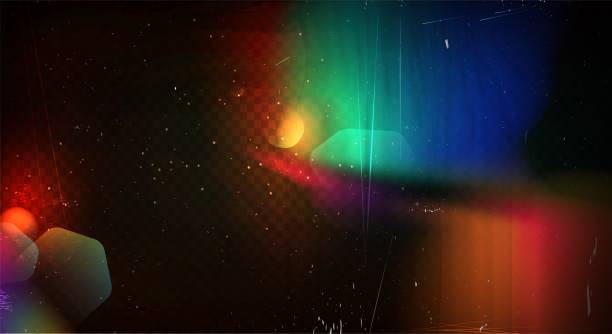 istock Old photo film with light leak and noise effect. 2188055757
