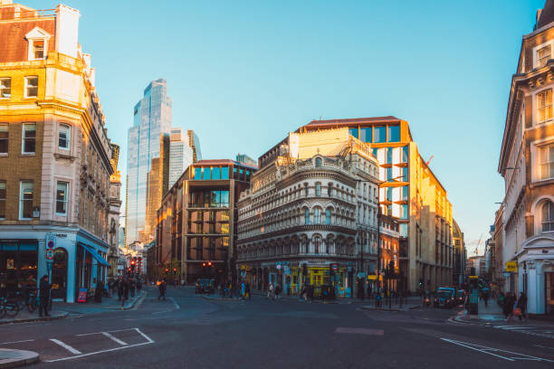 istock Street View at London City 2188059568