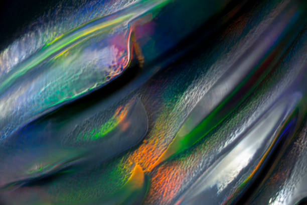 Image of a crystal cup of enlightenment with colored light