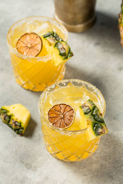 istock Cold Boozy Pineapple Margarita 2188066368