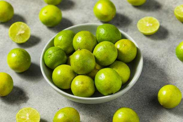 istock Sour Organic Green Key Limes 2188067540