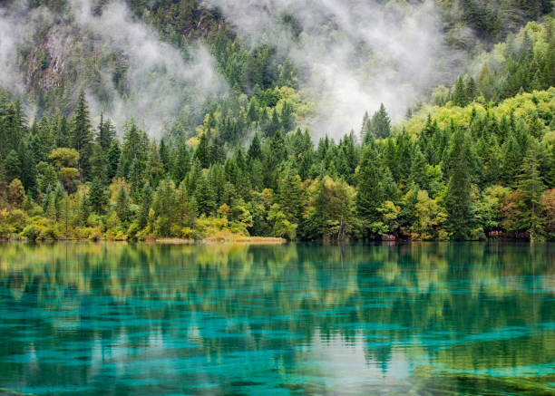 istock The Tranquil Multi-Colored Pooll, Jiuzhaigou, Sichuan, China 2188069950