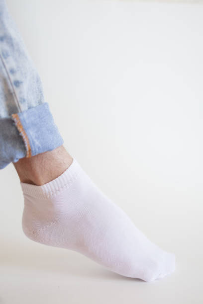 istock simple men's socks on a white background 2188073069