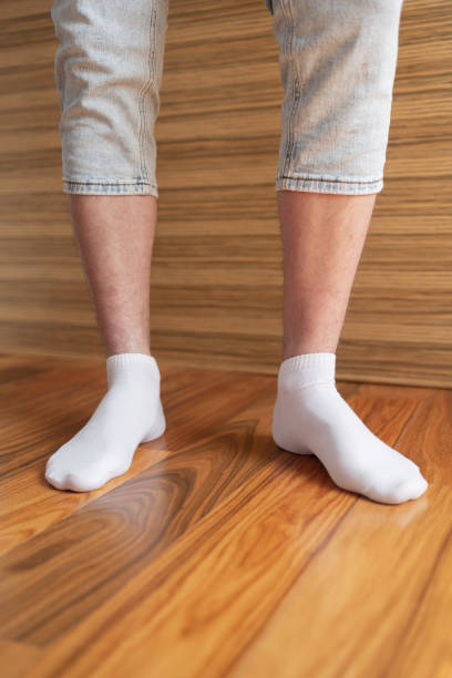 istock simple men's socks on a home background 2188075605