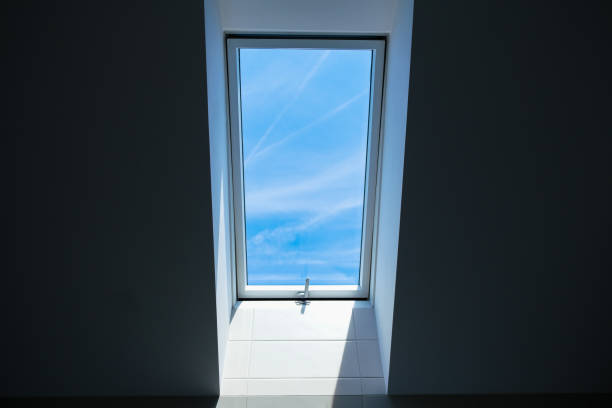 istock Sunlight filters through a thermally insulated window, illuminating the interior space. 2188101543