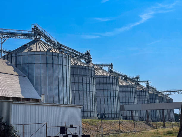 istock A large industrial factory with many silos for storing and transporting grain 2188104887
