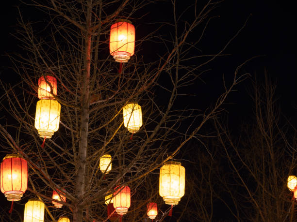 istock Hanging lanterns during the Spring Festival 2188110123