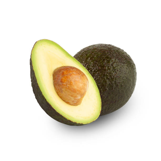istock Avocado isolated on white background with clipping path, full depth of field 2188117661