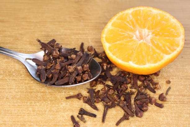 Cloves and orange create a perfect aromatic pairing for culinary delights and dishes
