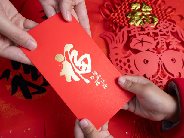 istock Cutting and pasting window decorations during the Spring Festival 2188124520