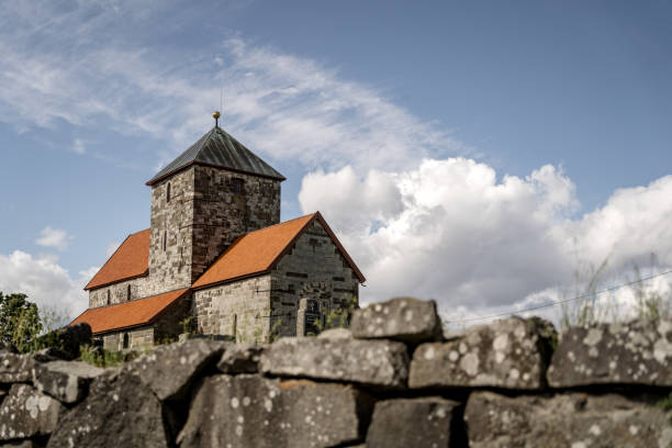 istock Stone Church Surrounded by Nature in Norway 2188134449