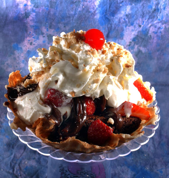 istock 18% Ice Cream Waffle Bowl 2188134722