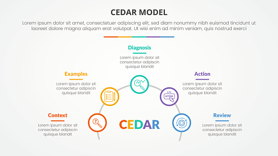 Cedar Report Cedar Feedback Model Infographic Concept For Slide Presentation With ...
