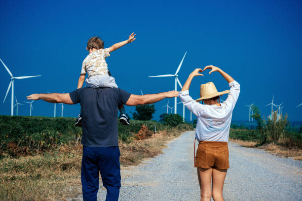 istock Renewable energy exploration with family 2188142893