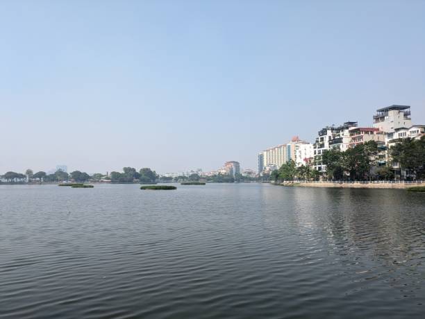 istock Lake view in central Hanoi, Vietnam 2188145648