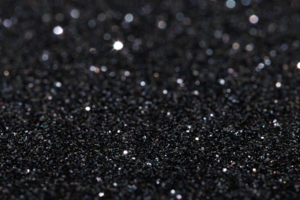 istock Glitter vintage lights background, light silver and black 2188154610