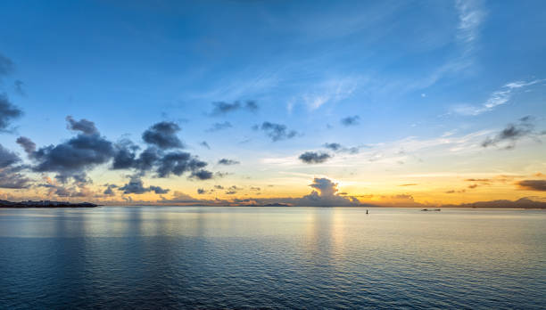 istock Vast ocean natural scenery at sunrise 2188157614