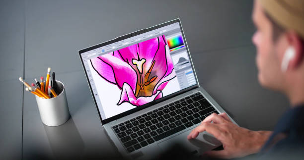 istock Graphic Designer Artist Drawing 2188158304