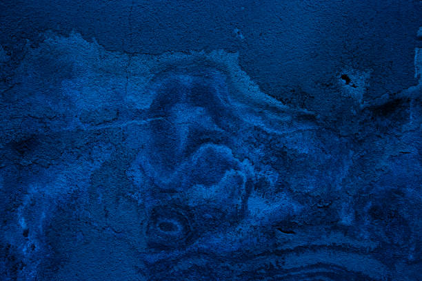 istock Blue colored abstract wall background with textures of different shades of blue 2188160143