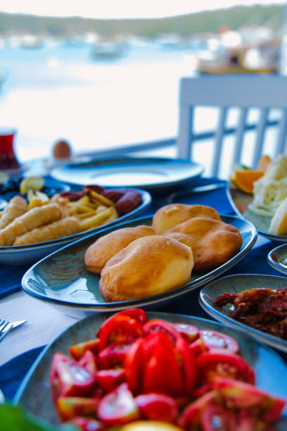 fine food at the seaside