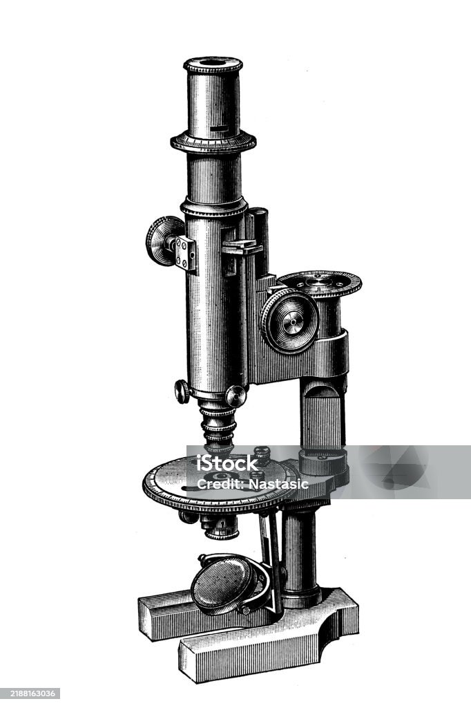 Polarizing Microscope Inventor Polarization Microscope Stock Illustration - Download Image Now - 19th ...