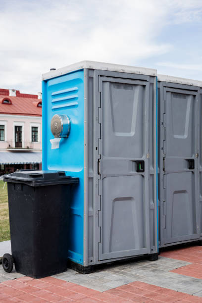 istock Mobile toilets for public events. 2188163759
