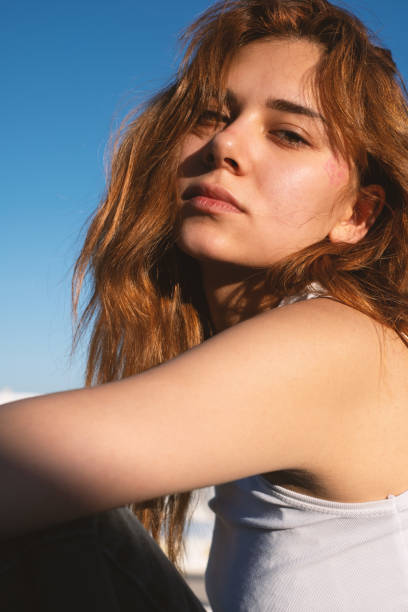 istock Attractive Young Redhead Woman Portrait 2188167629