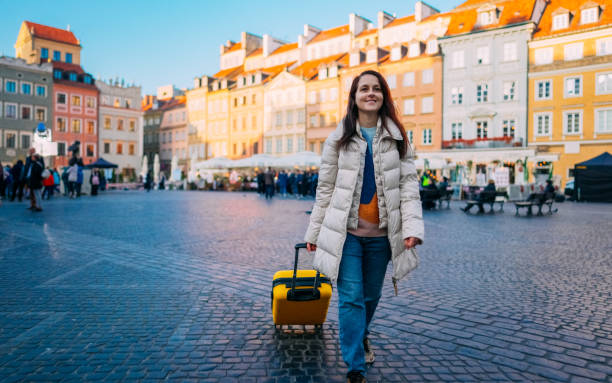 istock Solo traveler in Warsaw 2188181225
