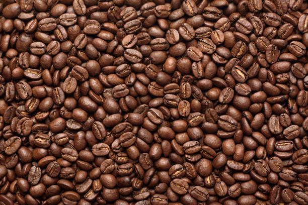 istock Background of brown roasted coffee beans 2188185225