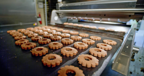 istock Baked cookies on baking tray 2188189999