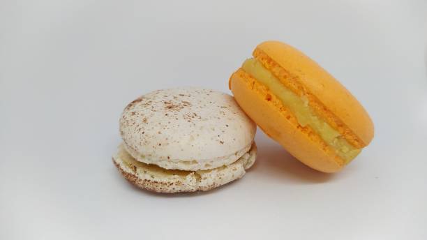 Savor these delightful macarons, elegant French pastries that are a true treat to enjoy