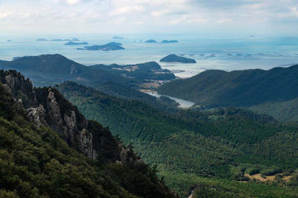 landscape from the mountain top