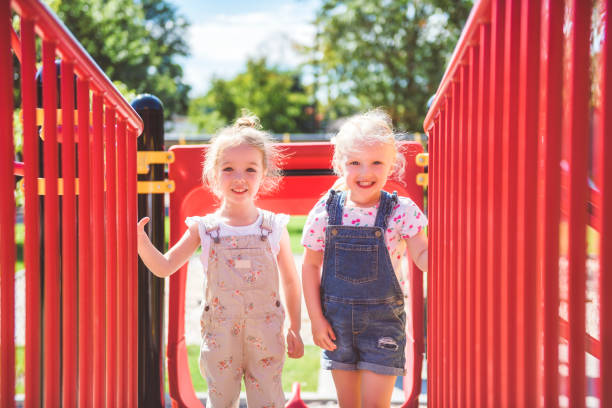 istock Happy kid having fun play together on summer season 2188204299