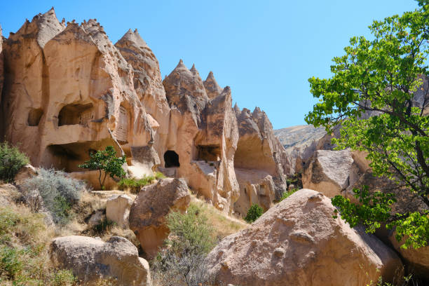 istock Cave dwellings at Cappadocia 2188206106