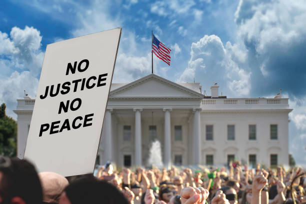 istock Equality and Justice Political Protest at The White House 2188208800