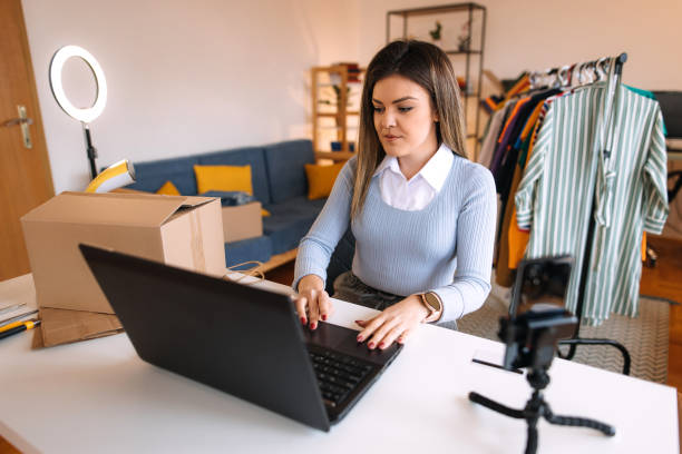 istock Woman works on her laptop. 2188211741