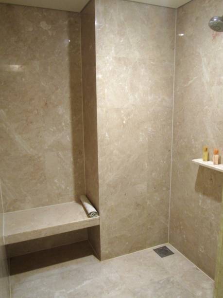 istock A modern and stylish bathroom. bathroom covered with marble. 2188212480